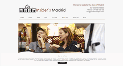 Desktop Screenshot of insidersmadrid.com